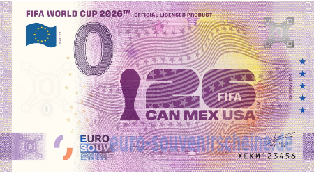 XEKM-2025-10 FIFA WORLD CUP 2026™ OFFICIAL LICENSED PRODUCT