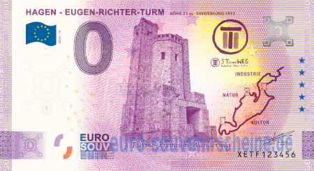 XETF-2022-14 HAGEN - EUGEN-RICHTER-TURM HÖHE 23m - EINWEIHUNG 1911