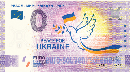 XEUA-2022-1 PEACE - MИP - FRIEDEN - PAIX 