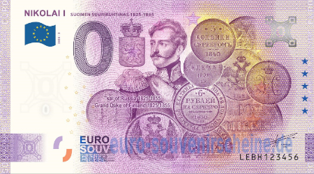 LEBH-2020-2 NIKOLAI I SUOMEN SUURIRUHTINAS 1825-1855