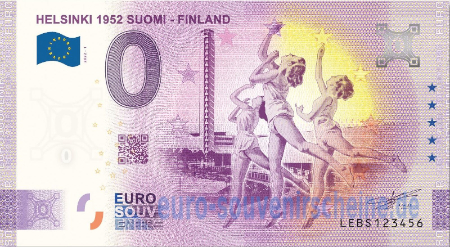 LEBS-2022-1 HELSINKI 1952 SUOMI - FINLAND 