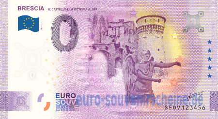 SEDV-2022-1 BRESCIA  IL CASTELLO E LA VITTORIA ALATA