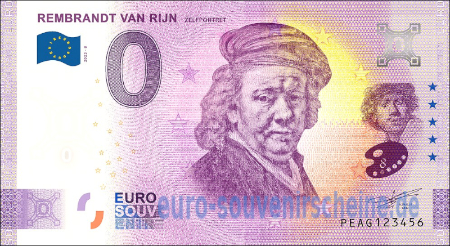 PEAG-2023-8 REMBRANDT VAN RIJN ZELFPORTRET