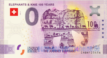 CHBH-2020-2 ELEPHANTS & KNIE 100 YEARS 